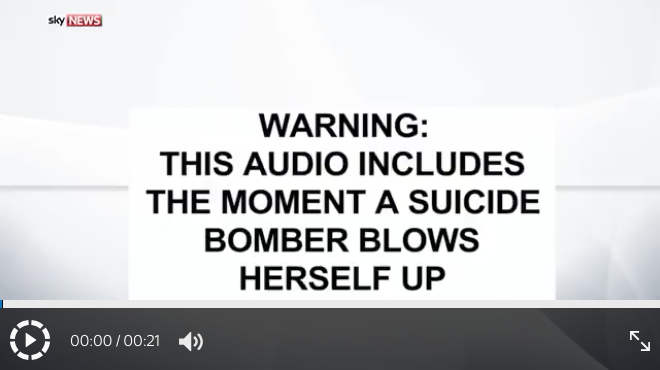 Sky News video warning.
