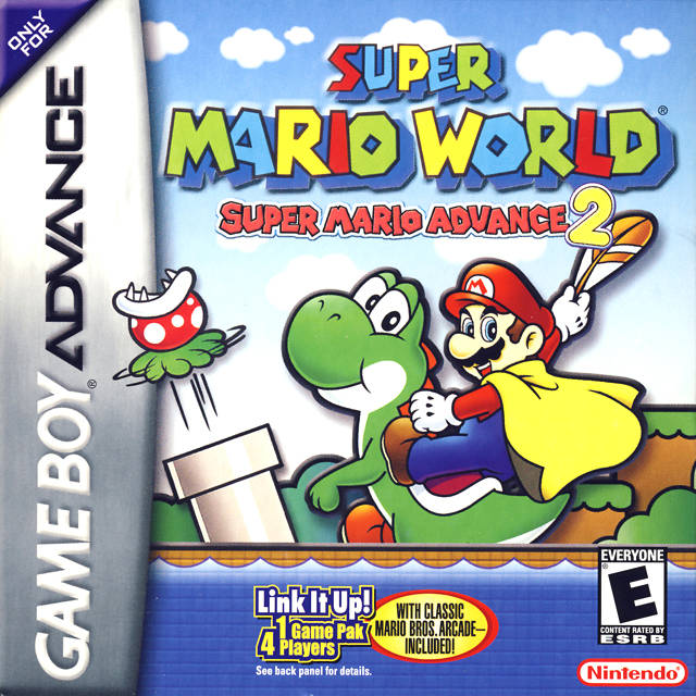 Game artwork for Super Mario Advance 2.